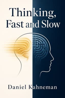 Thinking, Fast and Slow cover